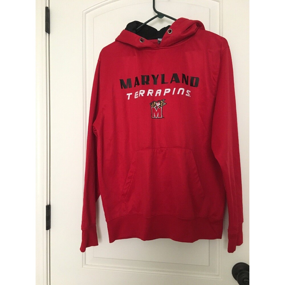 Campus Heritage Men's Red Hoodie NCAA Maryland Terrapins Size Large